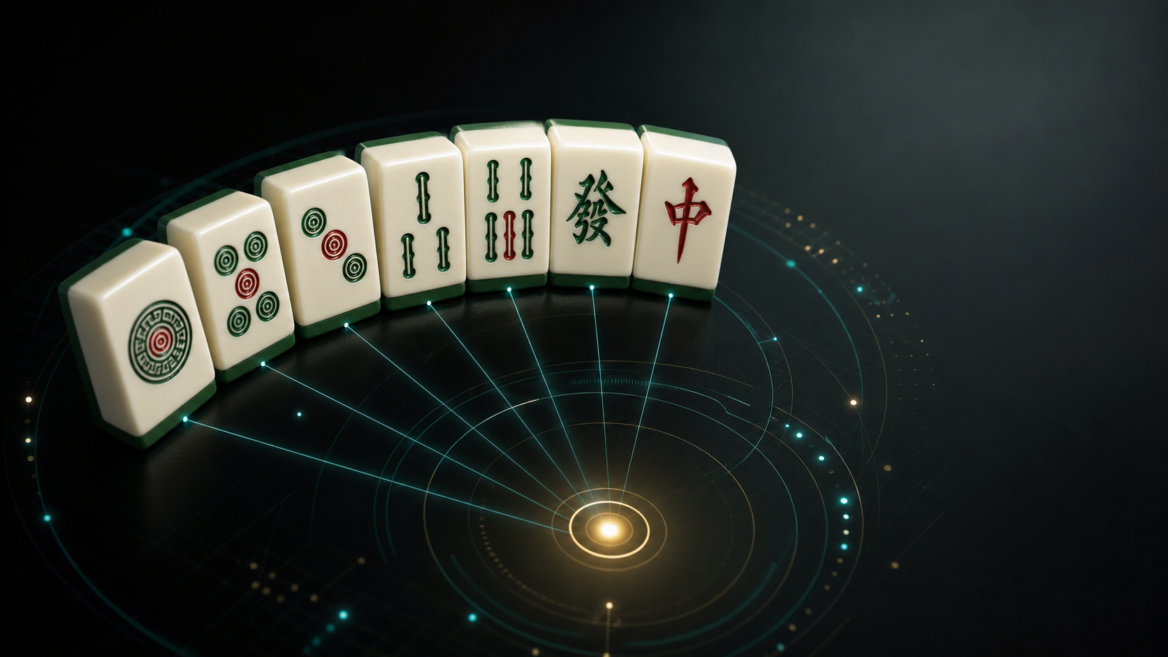 麻将 AI 决策路径与概率推演视觉